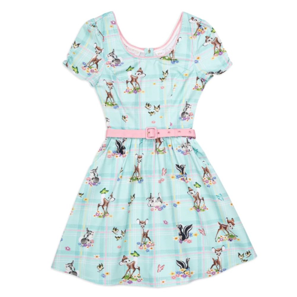 Disney Stitch Shoppe Bambi "Laci" Dress Size L by Loungefly
